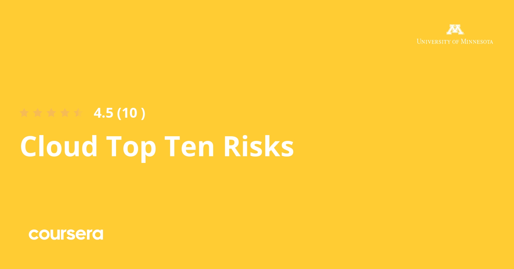 Cloud Top Ten Risks - Coursya