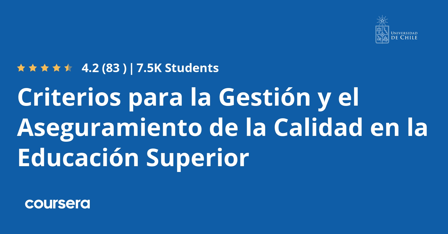 Criterios para la Gestión y el Aseguramiento de la Calidad en la ...