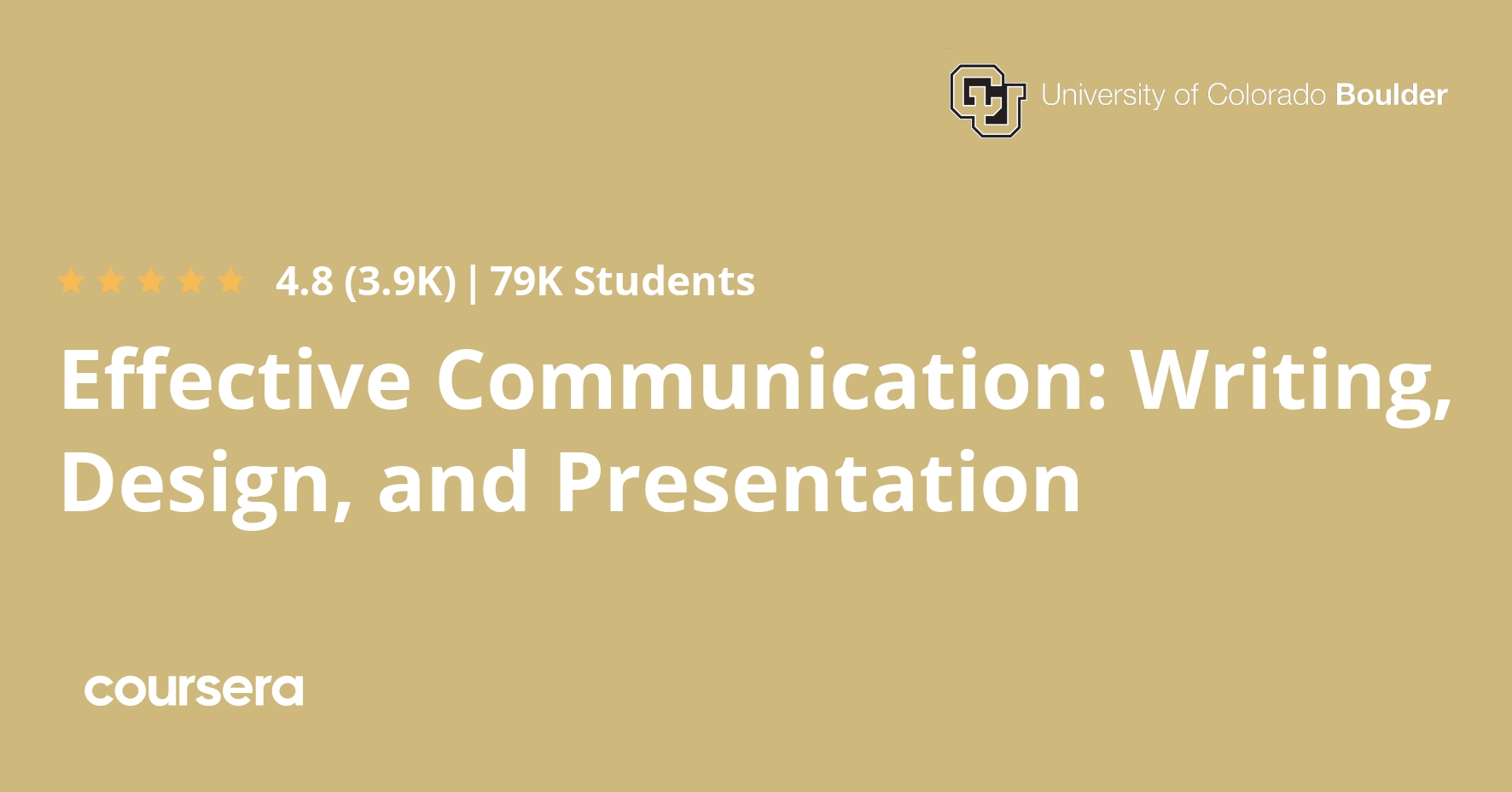 effective communication writing design and presentation specialization