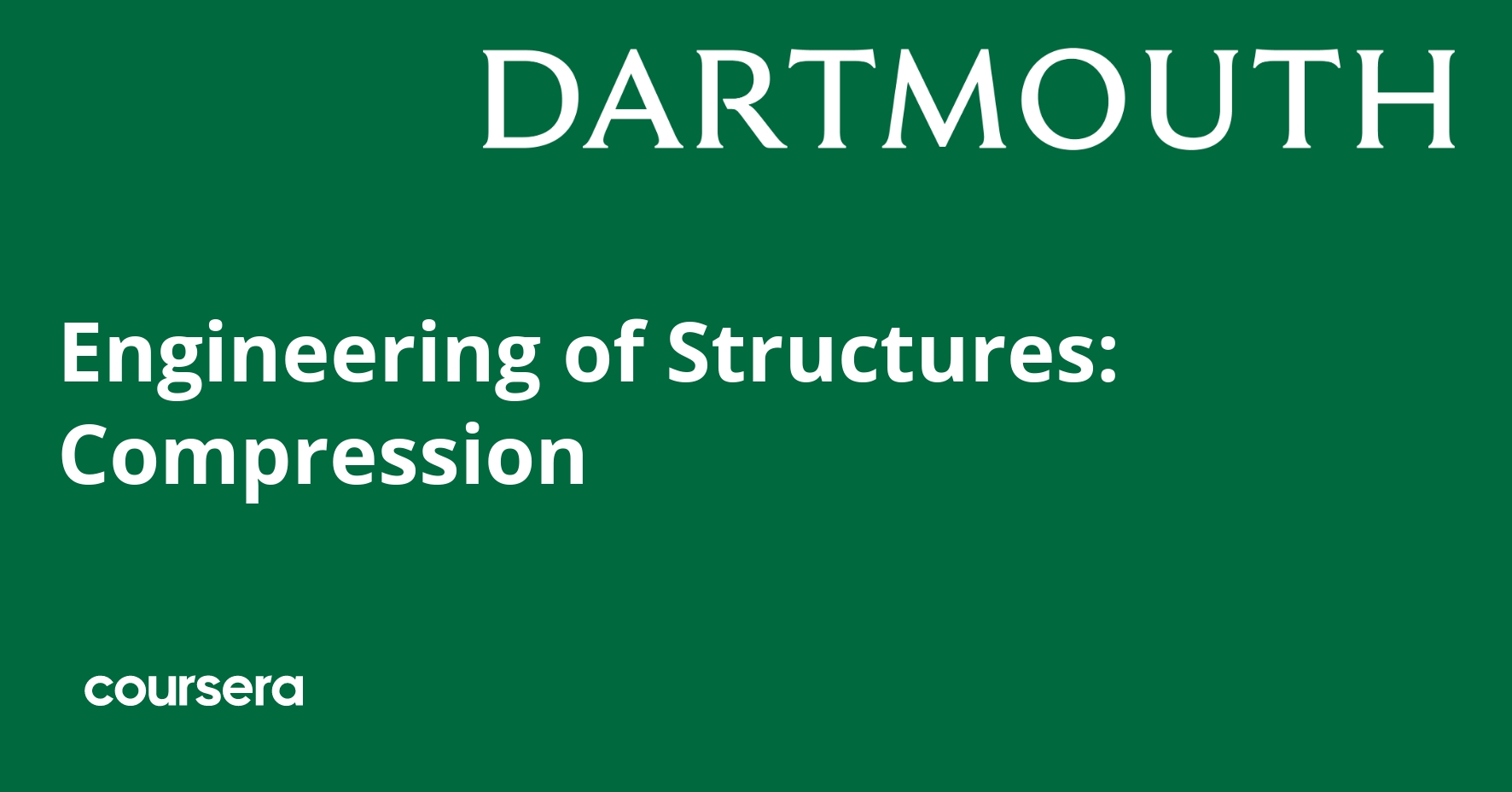 Engineering of Structures Compression Coursya