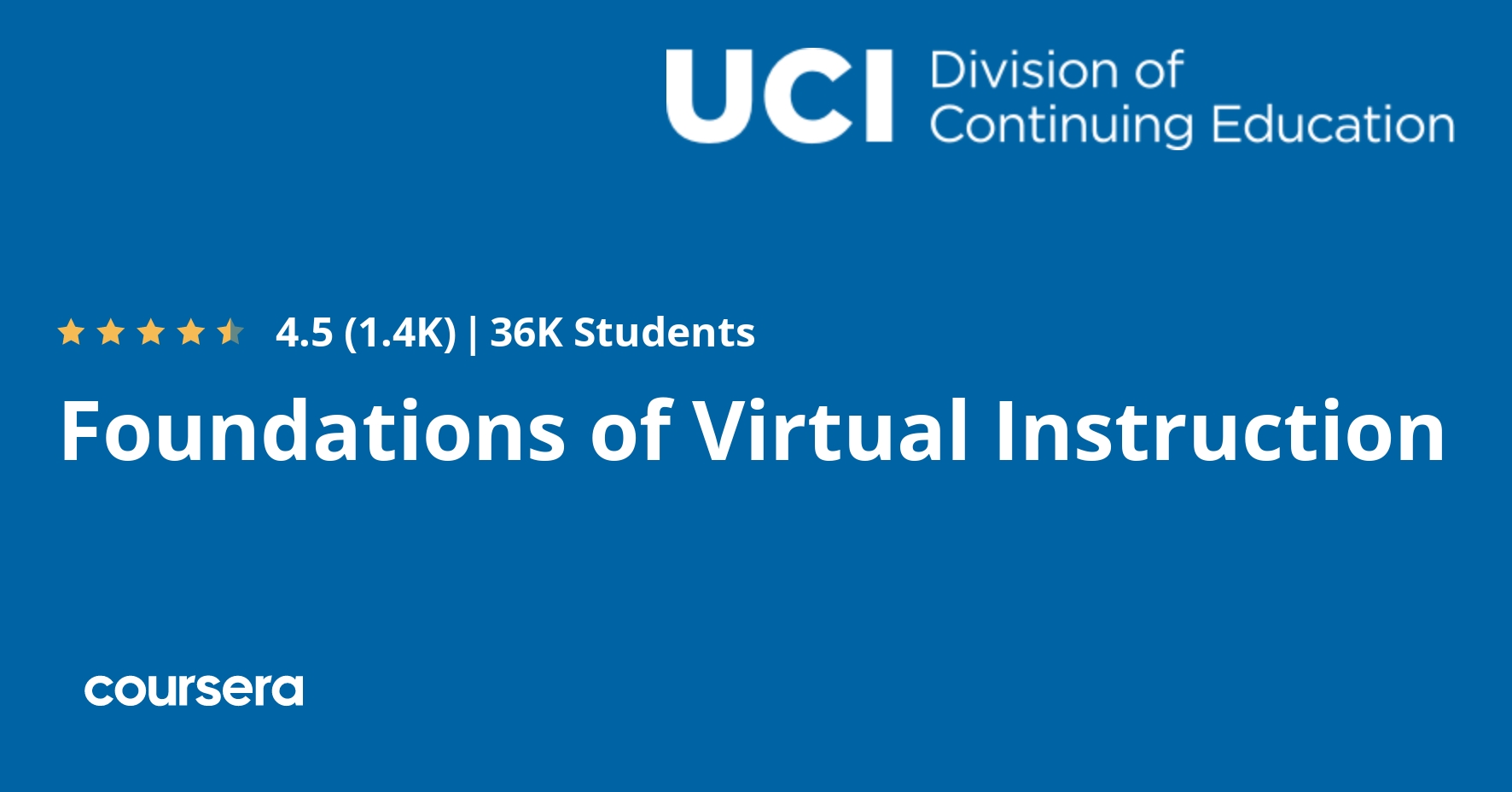 Foundations of Virtual Instruction Coursya