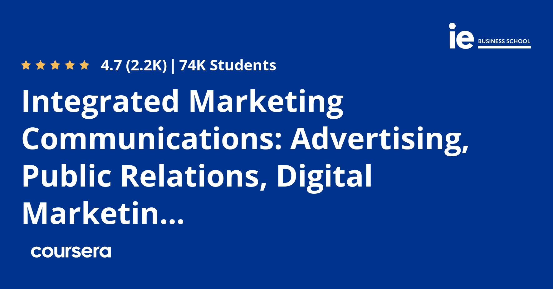 Integrated Marketing Communications Advertising Public Relations
