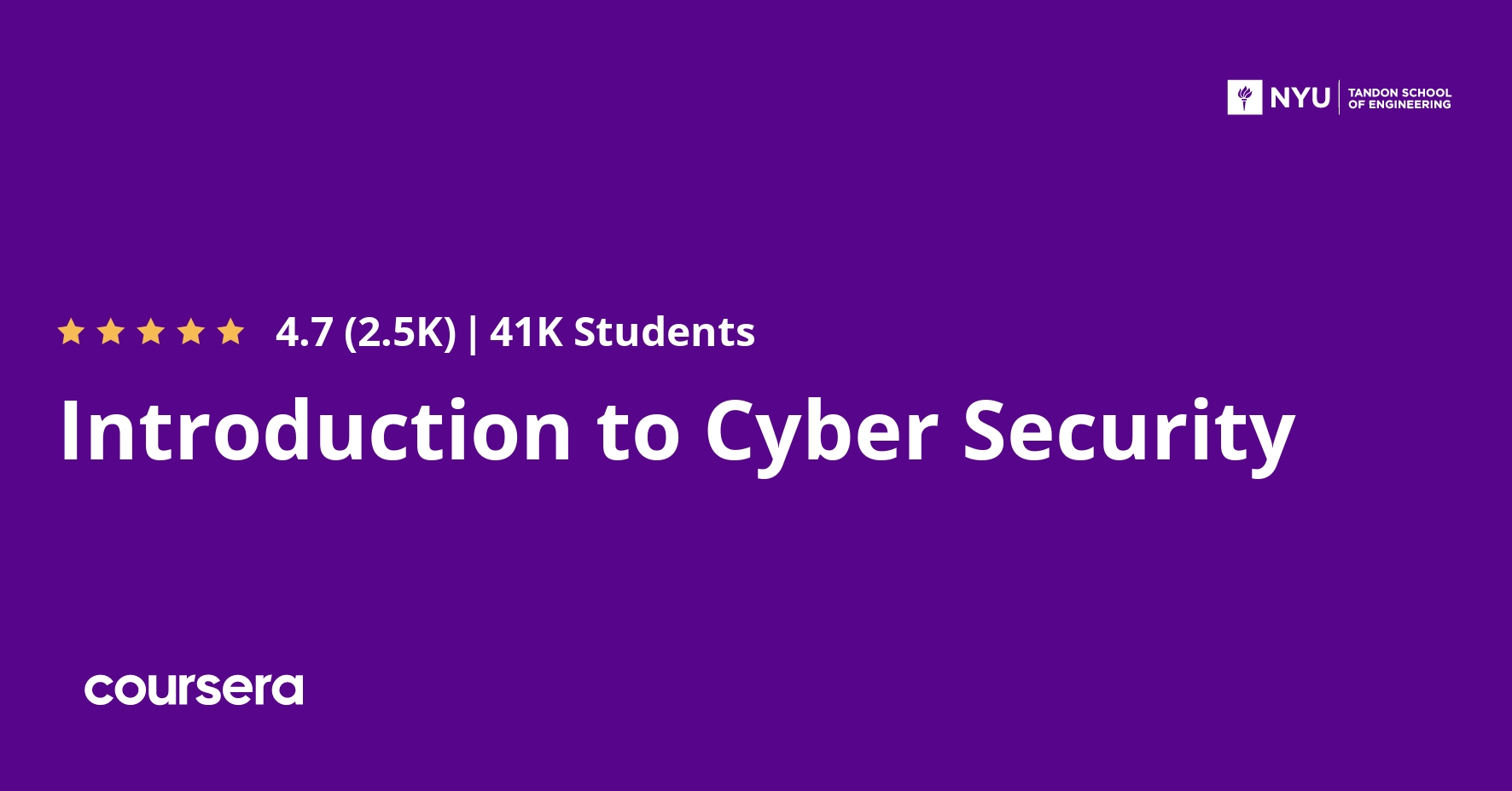 Introduction To Cyber Security Specialization Coursya