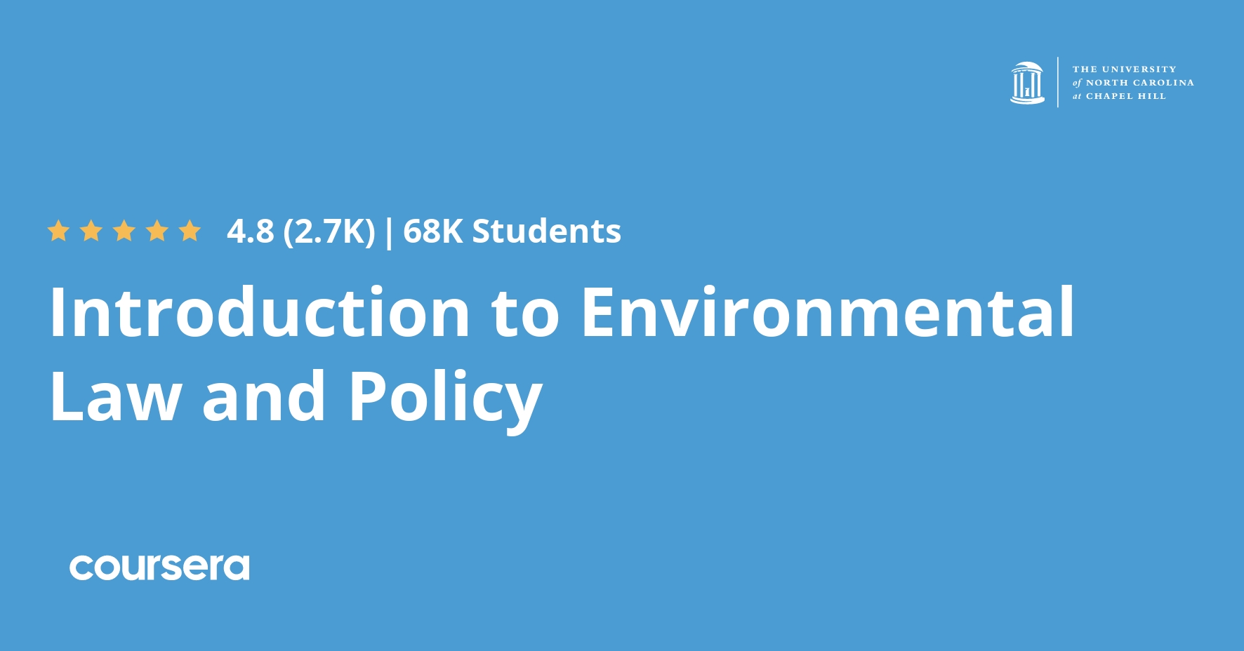 Introduction to Environmental Law and Policy Coursya