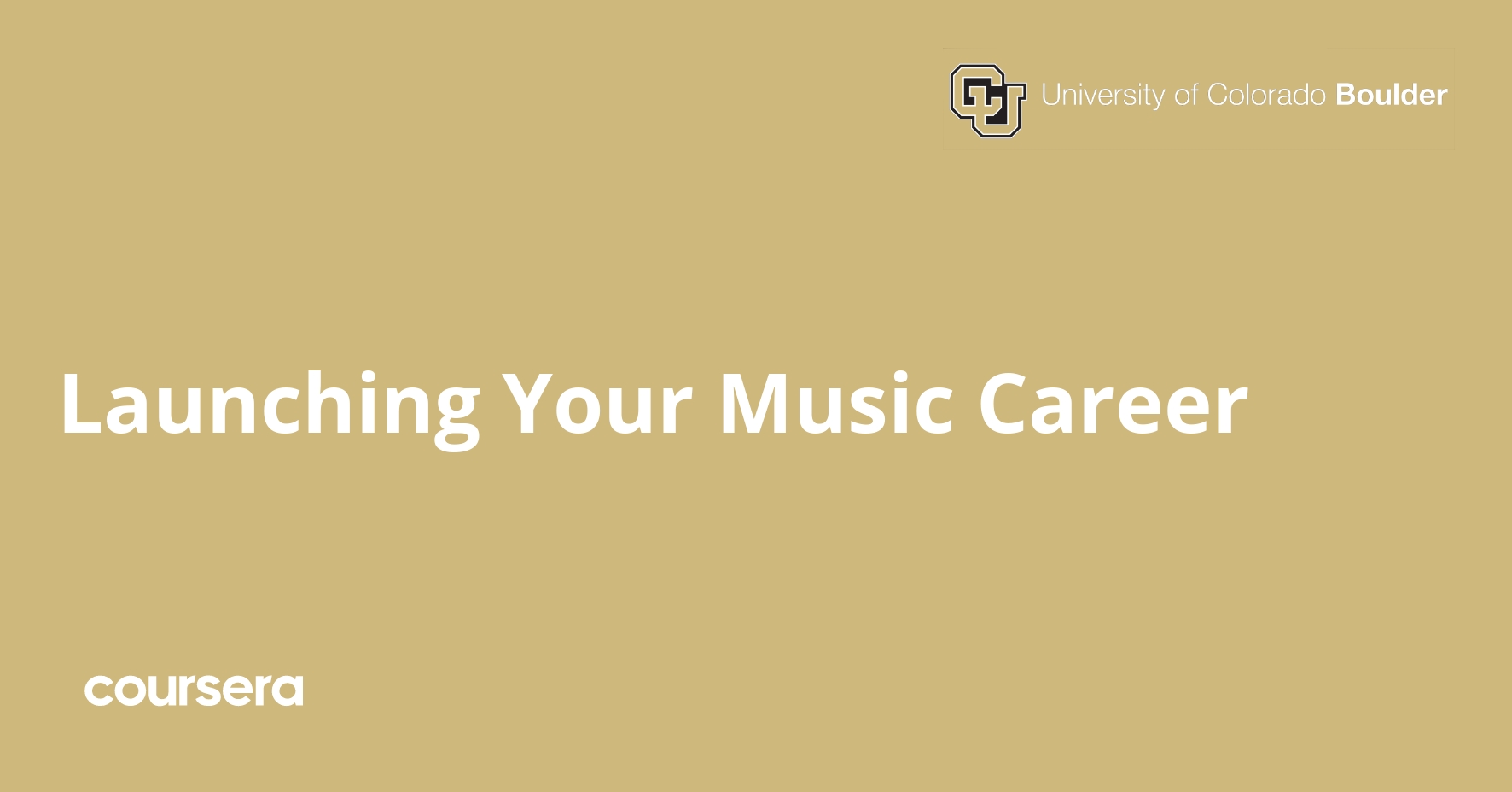 Launching Your Music Career Coursya