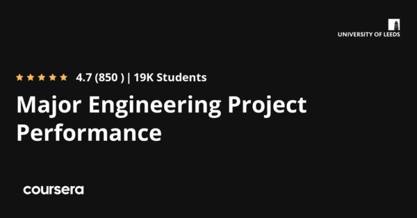 Major Engineering Project Performance - Coursya