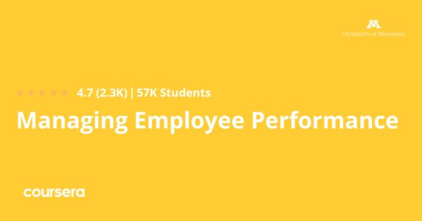 Managing Employee Performance - Coursya