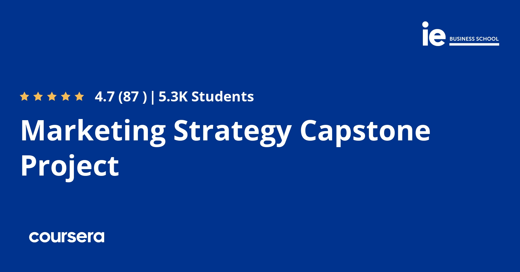marketing strategy capstone project answers