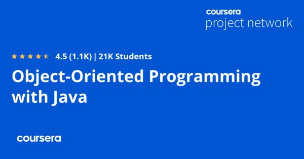Object-Oriented Programming with Java - Coursya
