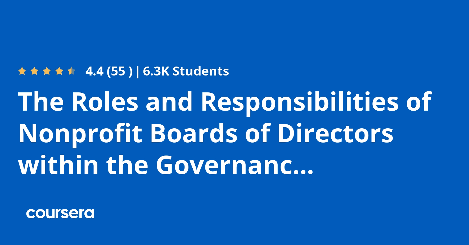 The Roles and Responsibilities of Nonprofit Boards of Directors within the Governance Process